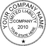 LLC Corporate Seal Stamp