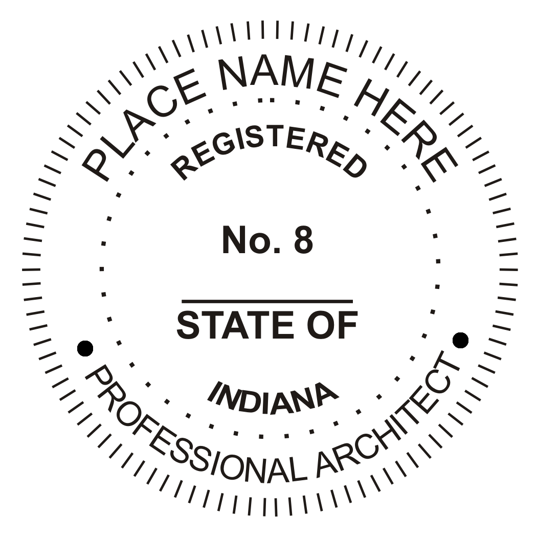 Indiana Architect Stamp Indiana Architect Stamp : Stamp Shop Central ...